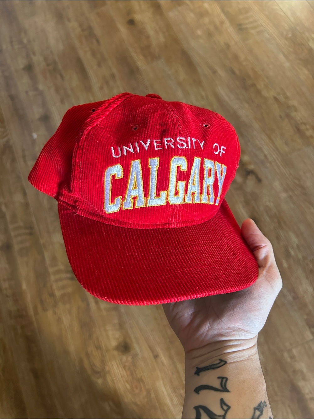 Vintage Starter University of Calgary SnapBack